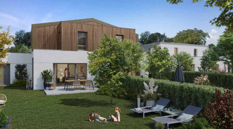Programme immobilier neuf Domaine Lafayette - Angers quartier résidentiel à 5 min  des bus lignes 8 et 10 (49000) - Référence : 15626