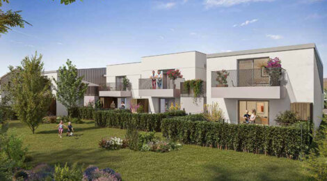 Programme immobilier neuf Domaine Lafayette - Angers quartier résidentiel à 5 min  des bus lignes 8 et 10 (49000) - Référence : 15626