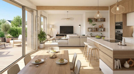 Programme immobilier neuf LES LONGERES D'ORGEMONT - Angers résidence contemporaine près du Château d’Orgemont (49000) - Référence : 15634