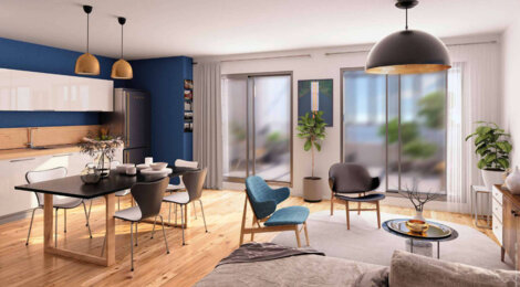 Programme immobilier neuf Patton is the new green - Angers : Résidence studio–T4 avec cadre écologique et confort optimisé proche des commodités (49000) - Référence : 14493