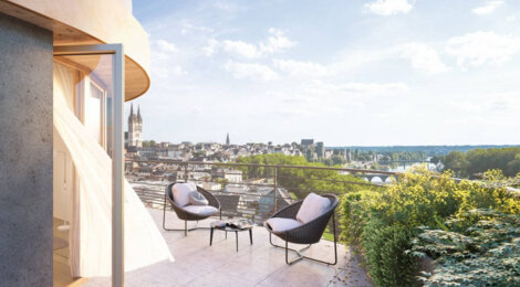Programme immobilier neuf ARBORESCENCE - Angers : Résidence T1–T5 avec cadre urbain et confort haut de gamme proche des monuments historiques (49000) - Référence : 16919