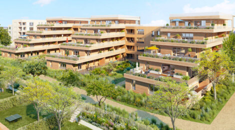Programme immobilier neuf So'A - Angers : Résidence T2–T5 avec cadre naturel et confort optimisé proche des commodités (49000) - Référence : 14235