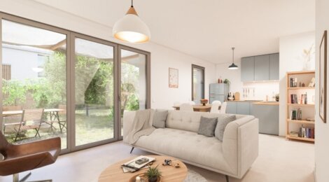 Programme immobilier neuf KENNEDY - Avrillé : logements neufs sécurisés et verdoyants proche des transports (49240) - Référence : 15179