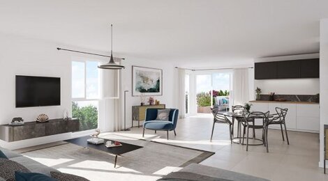 Programme immobilier neuf L'Instant - Avrillé : Résidence T3–T5 avec cadre verdoyant et confort optimisé proche des transports (49240) - Référence : 14359