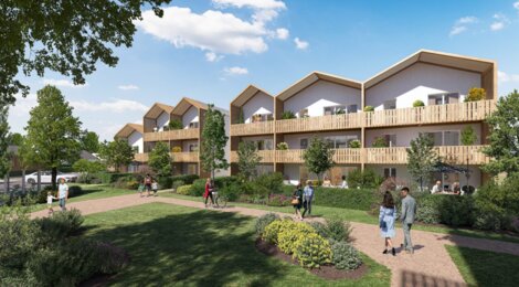 Programme immobilier neuf Parc et Plaisance - Blain : logements neufs sécurisés et verdoyants proche des commerces (44130) - Référence : 15224