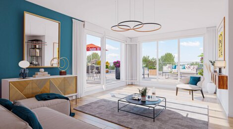 Programme immobilier neuf Le Jardin des Vignes - Bouaye centre ville près de la gare TER (44830) - Référence : 15264
