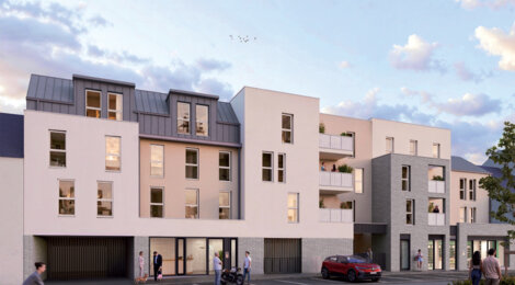 Programme immobilier neuf CARRÉ BEAUVOIR - Bouguenais centre à deux pas du Parc du Champ Toury (44340) - Référence : 15529
