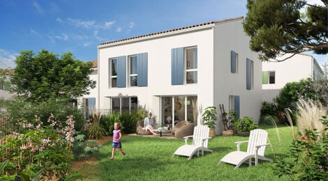 Programme immobilier neuf CAMBIUM BREUILLET PHASE 1 TRANCHE 2 (LIBRE) - Breuillet maisons à deux pas des plages (17920) - Référence : 10720