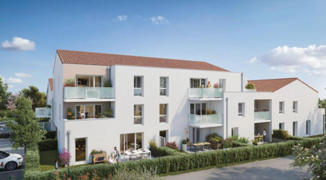Programme immobilier neuf Aulnéa - Challans centre-ville proche en voiture de la gare (85300) - Référence : 16464