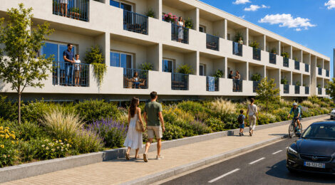 Programme immobilier neuf Le Nova - Chantonnay investissement patrimonial dans un cadre verdoyant (85110) - Référence : 18083