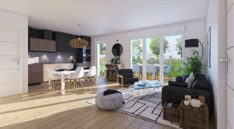 Programme immobilier neuf LE DOMAINE DU MOULIN DE BERE - Châteaubriant près du parc de Choisel en toute sérénité (44110) - Référence : 15574