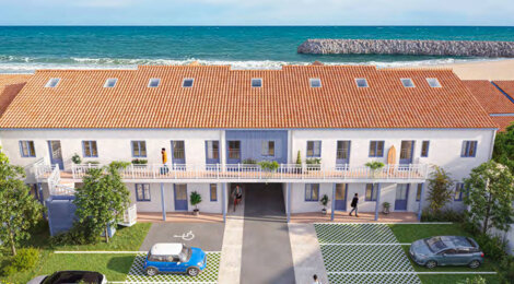 Programme immobilier neuf VILLA MARINE - Châtelaillon-Plage vue sur la mer (17340) - Référence : 14602