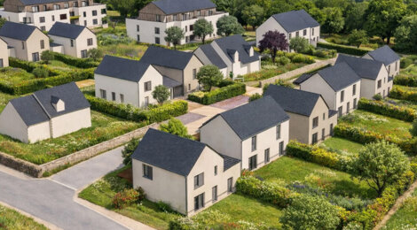 Programme immobilier neuf Fleur d'Ô - Guérande cadre naturel proche remparts appartements et maisons avec jardin (44350) - Référence : 17197