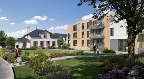 Programme immobilier neuf Le Domaine Saint-Michel - Guérande : Résidence studio–T4 avec cadre historique et confort optimisé proche des commodités (44350) - Référence : 14644