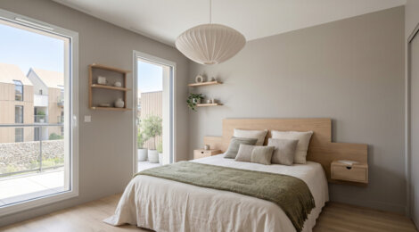 Programme immobilier neuf Le Domaine Saint-Michel - Guérande : Résidence studio–T4 avec cadre historique et confort optimisé proche des commodités (44350) - Référence : 14644