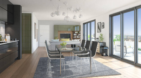 Programme immobilier neuf Le Mauperthuis - Guérande : Résidence studio–T4 avec cadre verdoyant et confort moderne proche des remparts (44350) - Référence : 14215