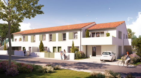Programme immobilier neuf LES ÉCUMES - Jard-sur-Mer proche de la plage (85520) - Référence : 12029