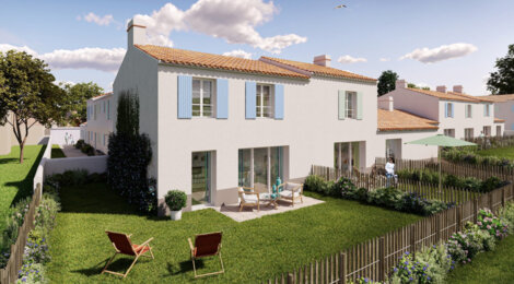 Programme immobilier neuf Le Domaine des Corsaires - L'Épine, résidence neuve et proximité Océan en quartier végétalisé (85740) - Référence : 15984