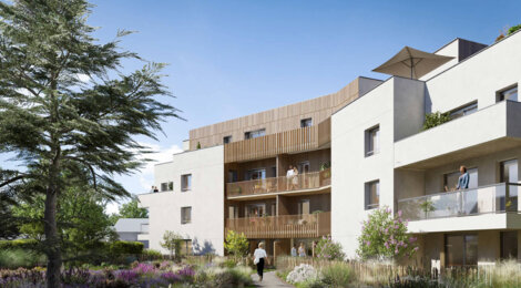 Programme immobilier neuf BOREA - La Chapelle-sur-Erdre adresse nature à 10 min du tram-train (44240) - Référence : 15585