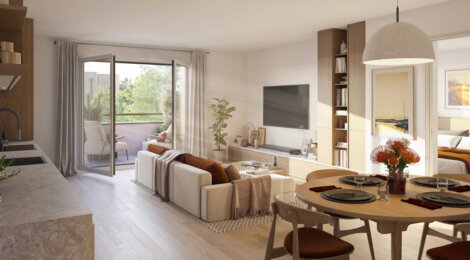 Programme immobilier neuf BOREA - La Chapelle-sur-Erdre adresse nature à 10 min du tram-train (44240) - Référence : 15585