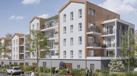 Programme immobilier neuf SQUARE ABEL - La Roche-sur-Yon à 10 min du centre (85000) - Référence : 18538