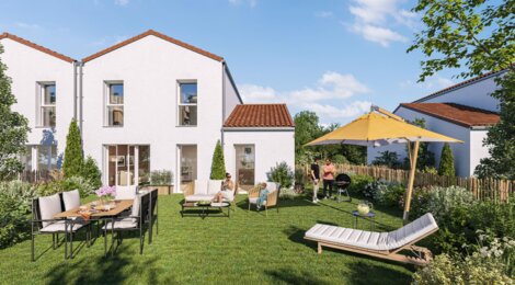 Programme immobilier neuf Nature & Sens - La Roche-sur-Yon : appartements et maisons neuves T1–T6 proche du centre-ville (85000) - Référence : 15792