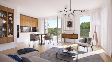 Programme immobilier neuf Domaine de l'Yon - La Roche-sur-Yon entre ville et littoral (85000) - Référence : 16473