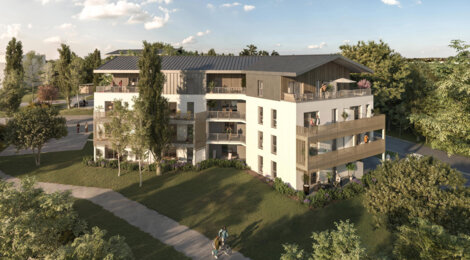 Programme immobilier neuf Rive Gauche Rive Droite - La Roche-sur-Yon proche du centre dans un cadre verdoyant (85000) - Référence : 12212