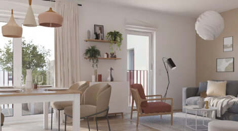 Programme immobilier neuf Azor - La Roche-sur-Yon proche gare et centre (85000) - Référence : 14151