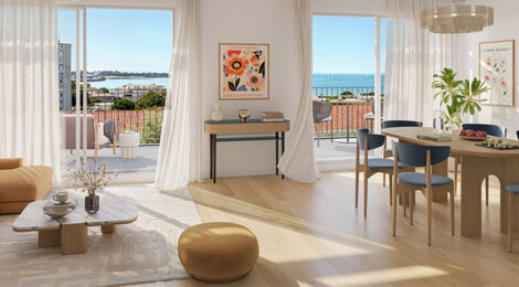 Programme immobilier neuf Soixante-Treize - La Rochelle appartements avec extérieur près de l’océan (17000) - Référence : 14571