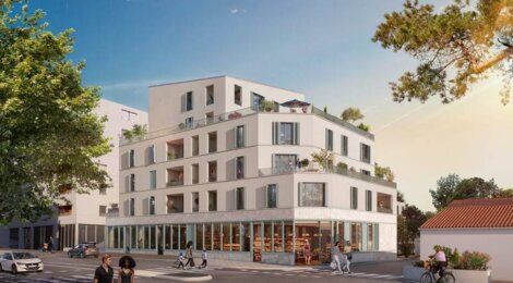 Programme immobilier neuf Cap Roscella - La Rochelle : logements neufs sécurisés et verdoyants proche des commodités (17000) - Référence : 14556