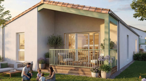 Programme immobilier neuf HYPHEN - Maisons - La Rochelle maisons neuves avec jardin proches gare (17000) - Référence : 14570