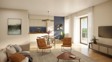 Programme immobilier neuf COTE PARC - Bâtiment B - La Rochelle réhabilitation près de la  place de Verdun (17000) - Référence : 14566