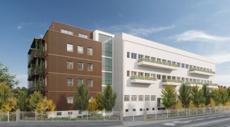 Programme immobilier neuf COTE PARC - Bâtiment B - La Rochelle réhabilitation près de la  place de Verdun (17000) - Référence : 14566