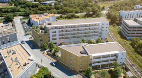 Programme immobilier neuf SERENLY LA ROCHELLE - La Rochelle résidence séniors proche du centre (17000) - Référence : 14564