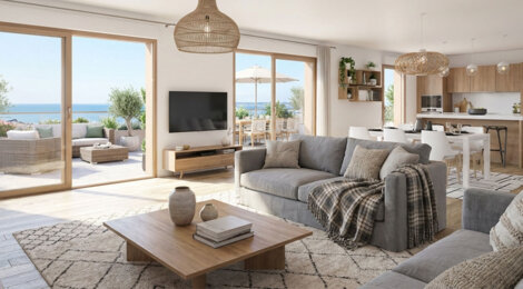 Programme immobilier neuf RESIDENCE VILLA BEAU RIVAGE - La Turballe dans un cadre balnéaire d’exception (44420) - Référence : 14149