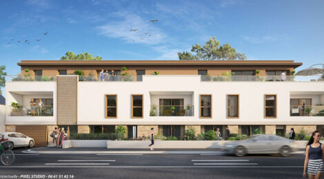 Programme immobilier neuf RESIDENCE VILLA BEAU RIVAGE - La Turballe dans un cadre balnéaire d’exception (44420) - Référence : 14149