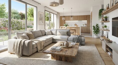 Programme immobilier neuf SCCV L'EDEN - La Turballe : Résidence T4–T5 avec cadre naturel et confort optimisé proche des espaces balnéaires (44420) - Référence : 12835