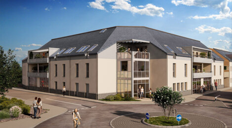 Programme immobilier neuf Maison Flore - Les Garennes-sur-Loire : appartements neufs près des bords de Loire, confort et espaces verts (49610) - Référence : 15691