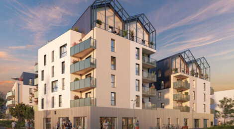 Programme immobilier neuf EDEN - Les Ponts-de-Cé, résidence calme proche centre-ville (49130) - Référence : 18232
