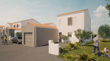 Programme immobilier neuf LES JARDINS DE JOFFRE - Les Sables d’Olonne maisons proches de la Grande Plage (85100) - Référence : 16457