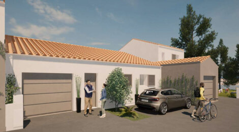 Programme immobilier neuf LES JARDINS DE JOFFRE - Les Sables d’Olonne maisons proches de la Grande Plage (85100) - Référence : 16457