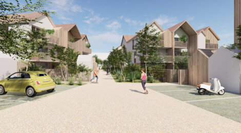 Programme immobilier neuf Ephemer - Les Sables d’Olonne : Résidence T2–T4 avec cadre verdoyant et confort optimisé proche des commodités (85100) - Référence : 14647