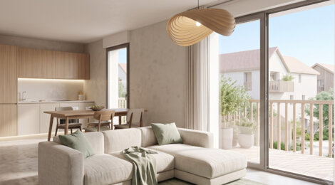 Programme immobilier neuf Ephemer - Les Sables d’Olonne : Résidence T2–T4 avec cadre verdoyant et confort optimisé proche des commodités (85100) - Référence : 14647