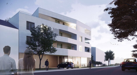 Programme immobilier neuf TWIN - Nantes à deux pa du Parc de la Gaudinière (44000) - Référence : 11573