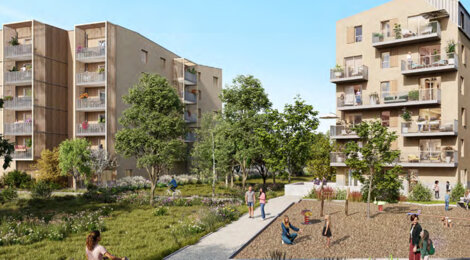 Programme immobilier neuf RIVA VERDE - Nantes Doulon-Gohards entre ville et nature (44000) - Référence : 17755
