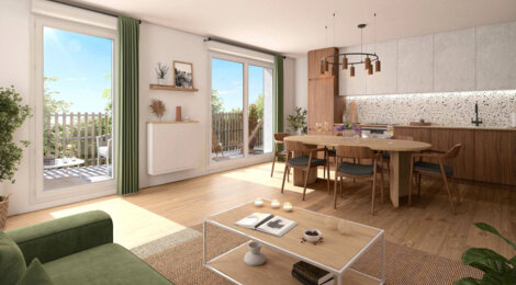 Programme immobilier neuf VERDURA - Nantes Est à proximité à vélo de l’hypercentre (44000) - Référence : 16336