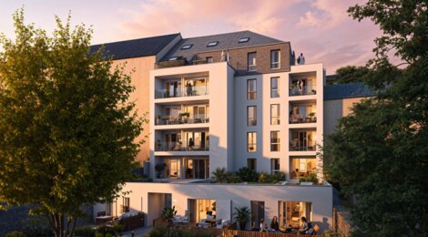 Programme immobilier neuf AQUILON - Nantes Hauts Pavés à deux pas du centre (44000) - Référence : 11854