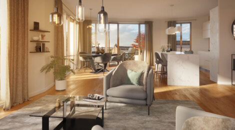 Programme immobilier neuf Lune de Mihel - Nantes logements avec extérieur près des bords de l’Erdre (44000) - Référence : 18091