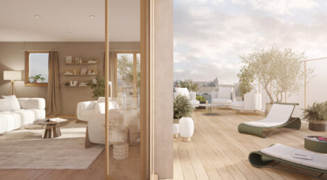 Programme immobilier neuf Lune de Mihel - Nantes logements avec extérieur près des bords de l’Erdre (44000) - Référence : 18091